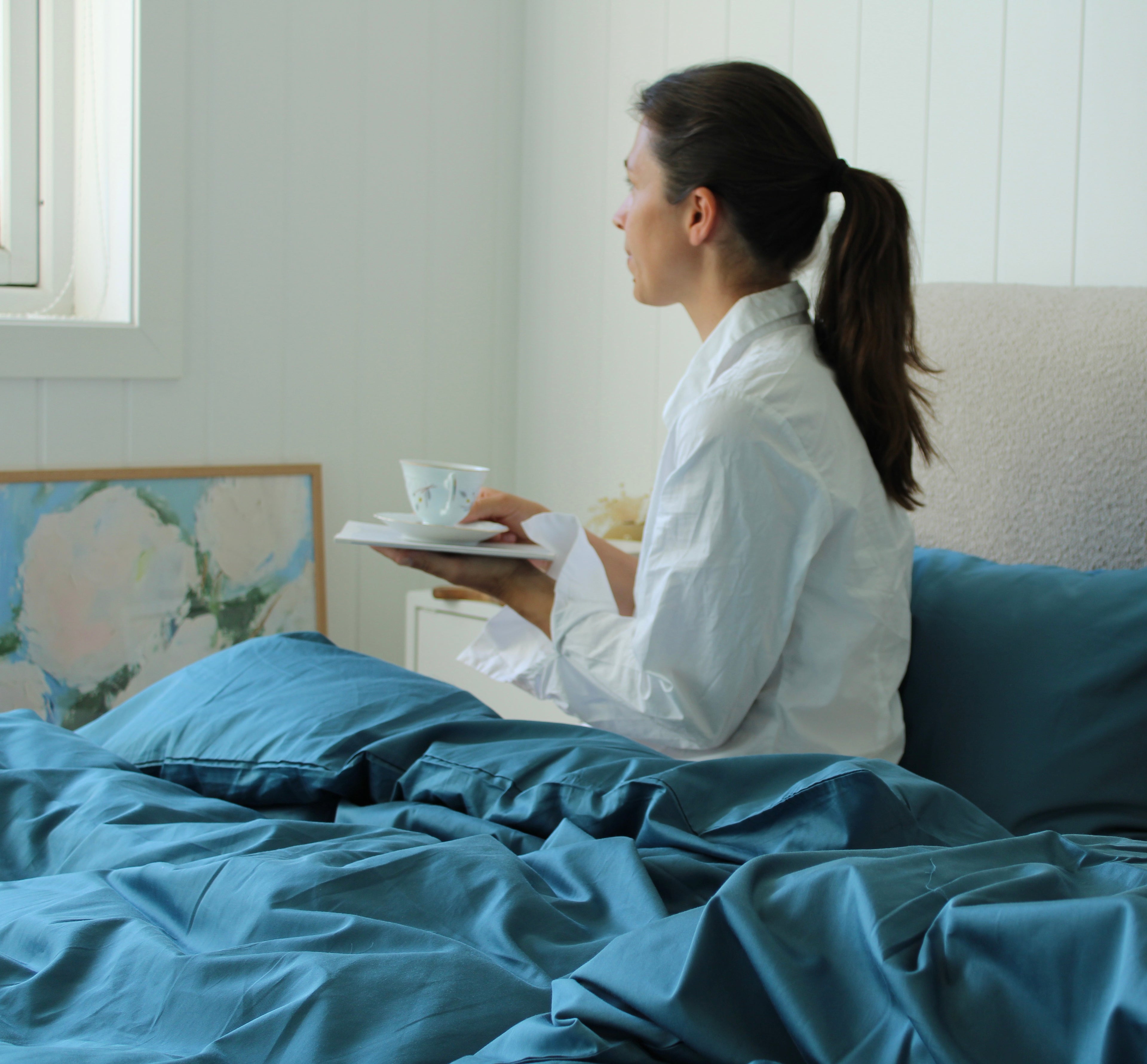 Duvet cover Stone Blue