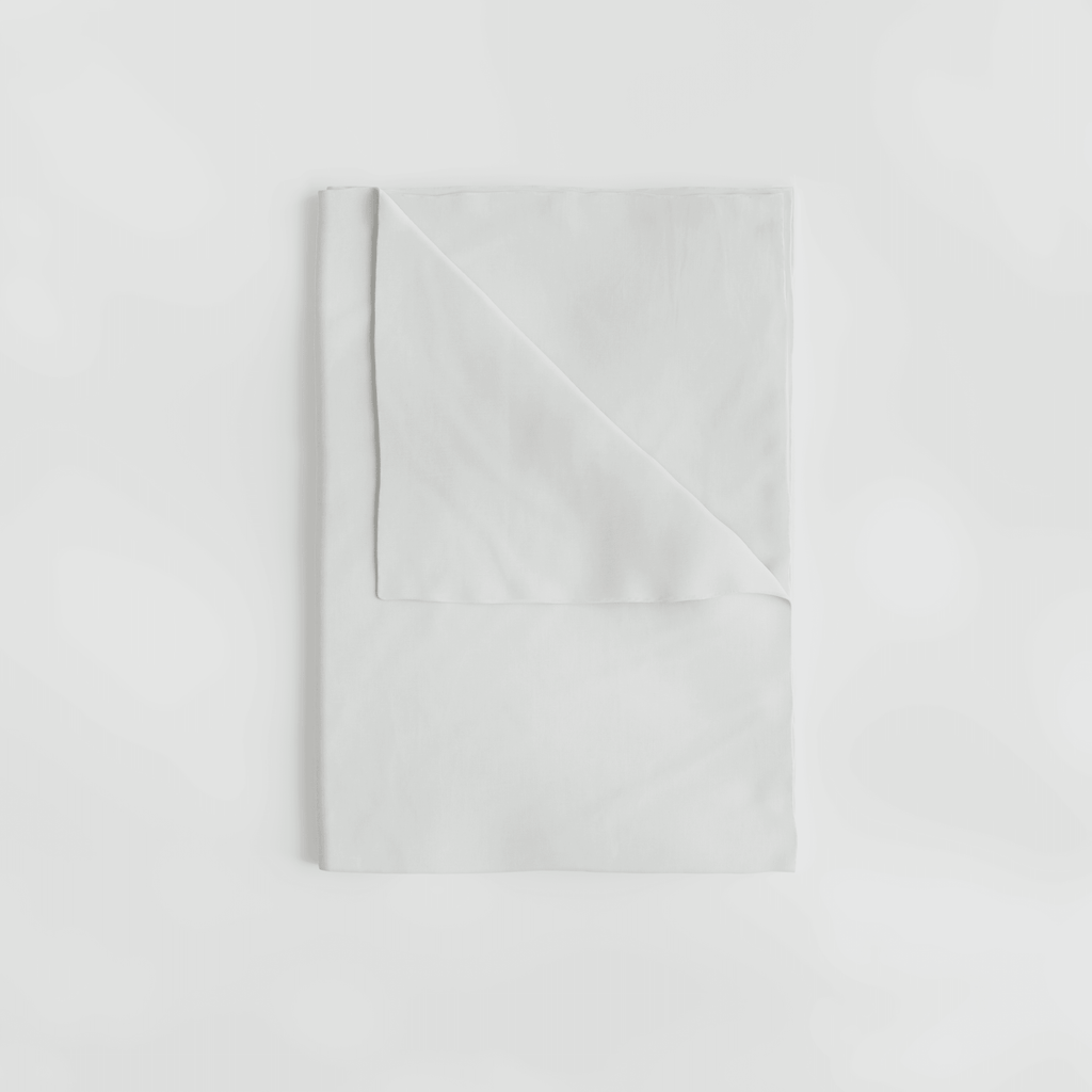 White flat sheet
